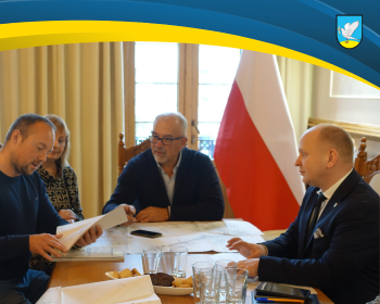 Przekazanie placu budowy – Budowa sieci kanalizacji sanitarnej w miejscowości Piaseczno.