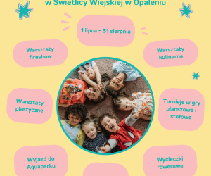 Wakacje w Opaleniu - plakat