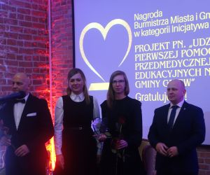 Gminna Gala Wolontariatu - Anna Chyła i Tomasz Truszczyński OSP Gniew